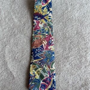 Men's High-End Multicolor Patterned Tie